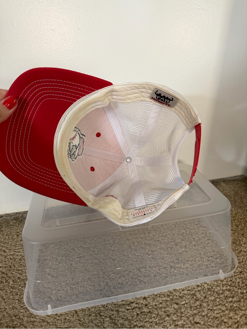 Cincinnati Reds Baseball Hat - Picture 5 of 7